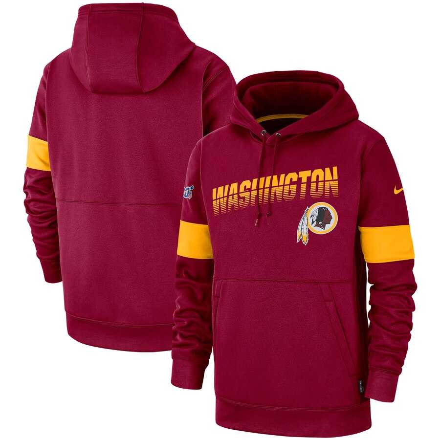 Washington Redskins Nike Sideline Team Logo Performance Pullover Hoodie Burgundy,We sell and wholesale Washington Redskins Nike Sideline Team Logo Performance Pullover Hoodie Burgundy on line form chian!
